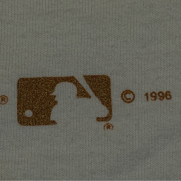 Majestic 1996 MLB Phillies All Star Game T-Shirt Single Stitch Men XL Baseball - Picture 8 of 14